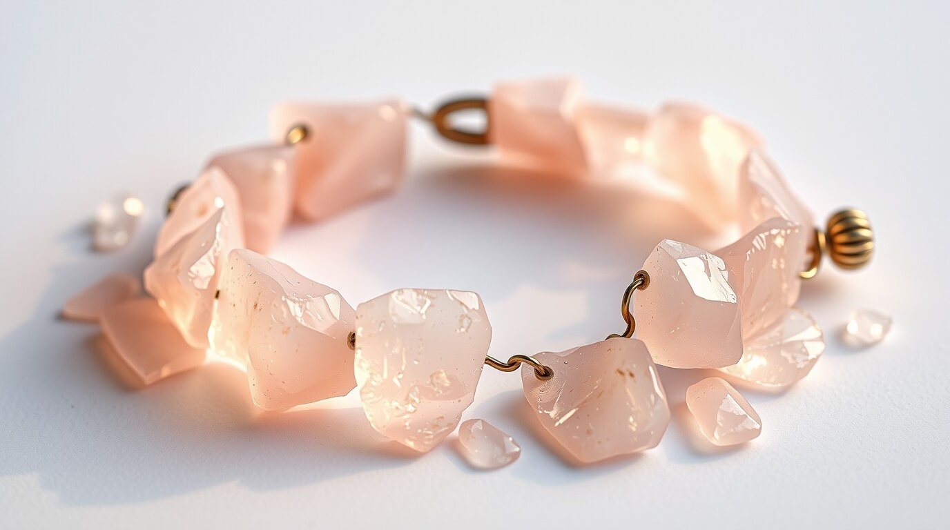Bracelet en quartz rose cassé : que faire et quelle signification spirituelle ?