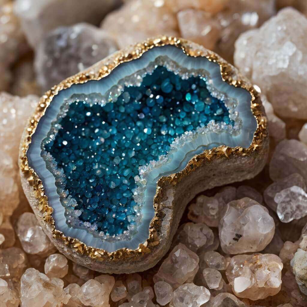 Druzy Agate : une pierre spectaculaire offerte par la nature