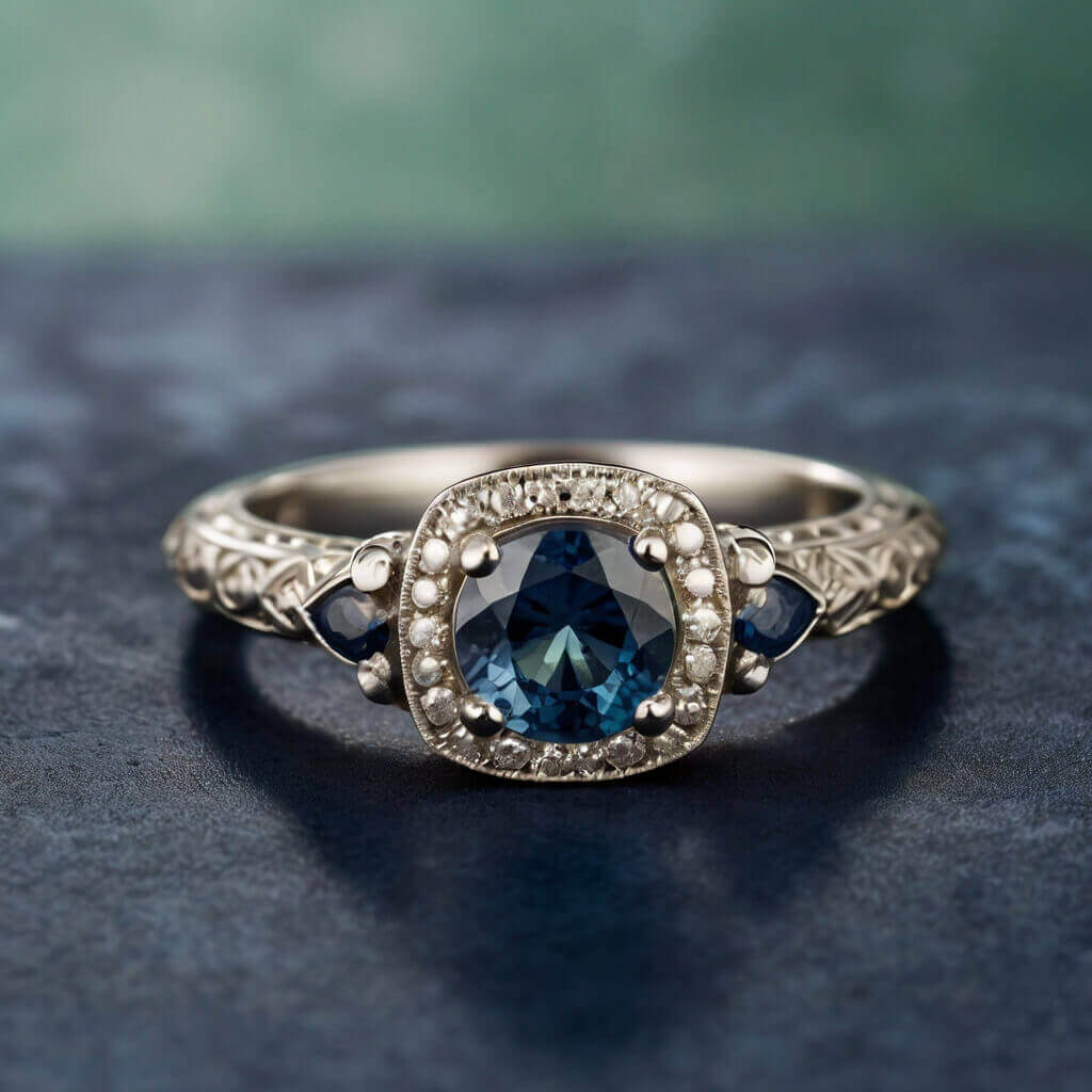 Bague en saphir du Montana : Découvrez ce trésor naturel et raffiné