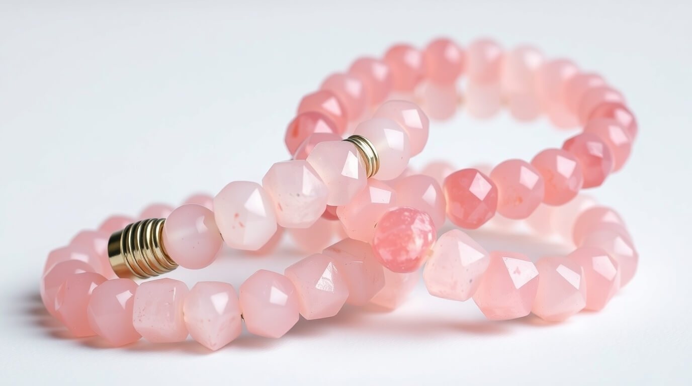Les bienfaits des bracelets en quartz rose : amour et guérison émotionnelle