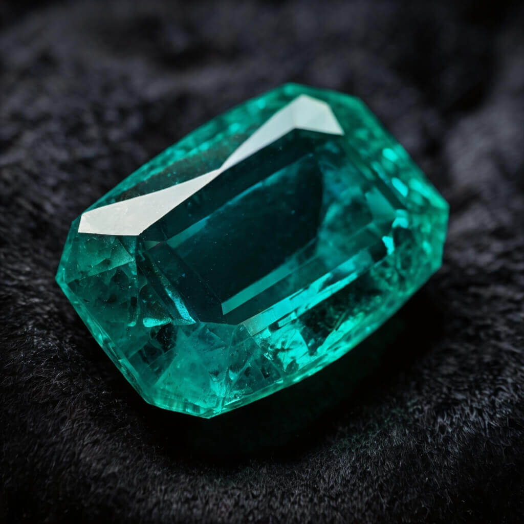 Blue Emerald : gemme bleu‑vert rare et élégante