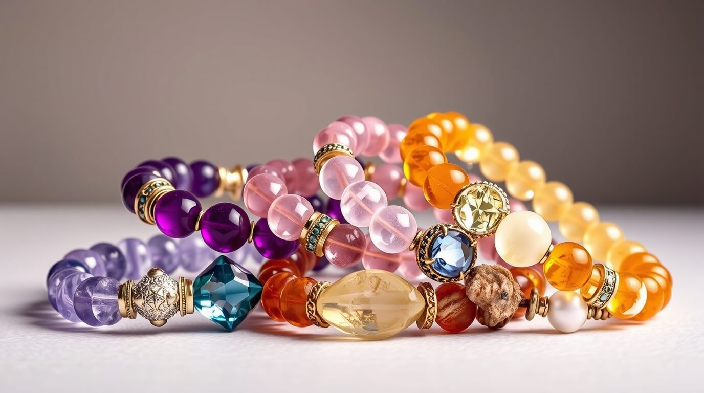 Les bracelets de cristaux incontournables pour attirer l’énergie positive