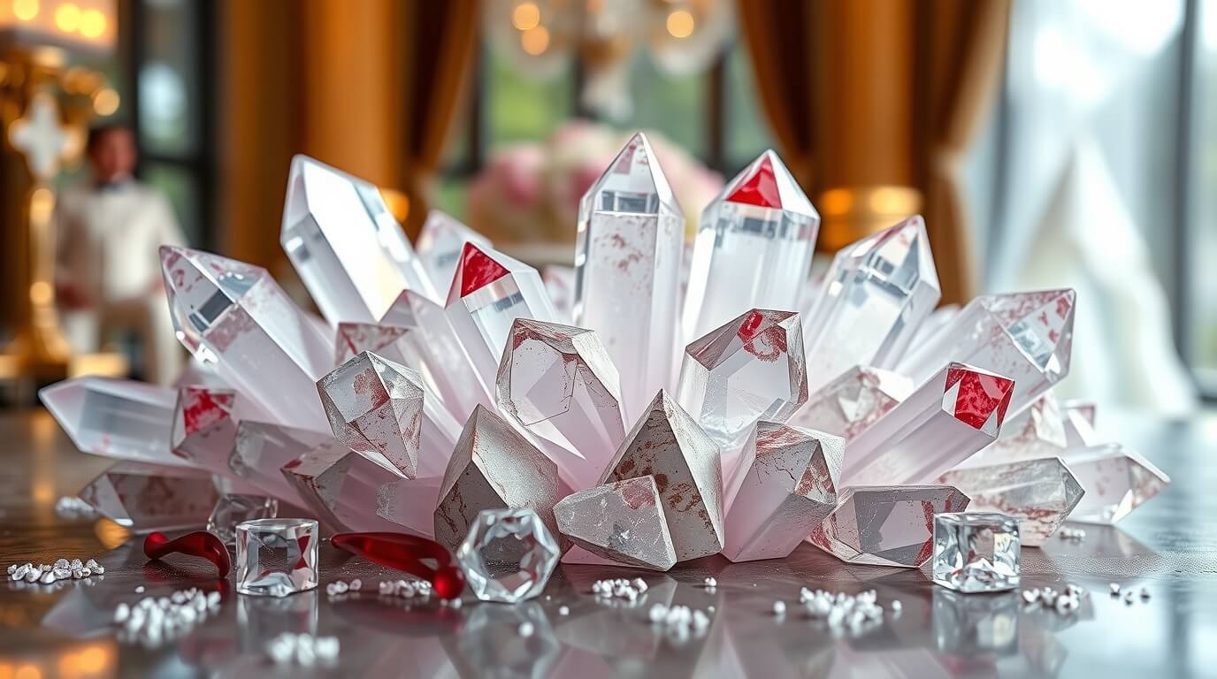 Cristaux pour l'amour et le mariage — guide pratique pour cultiver tendresse et engagement