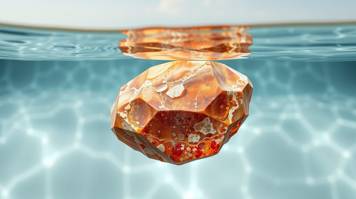 Pierre de Soleil et Eau : Peut-on immerger la Pierre de Soleil sans la détériorer ?