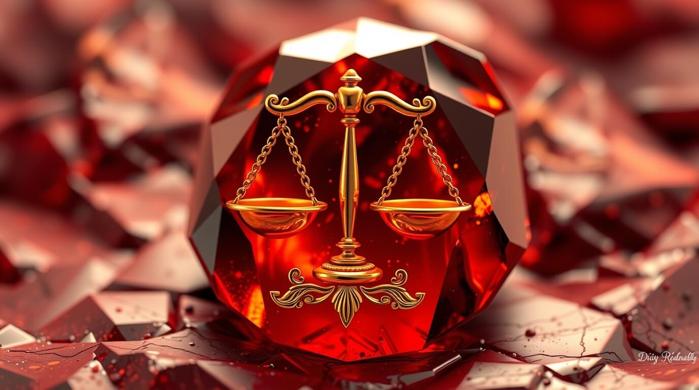 La cornaline et la Balance : une alliance d’harmonie, de vitalité et de confiance