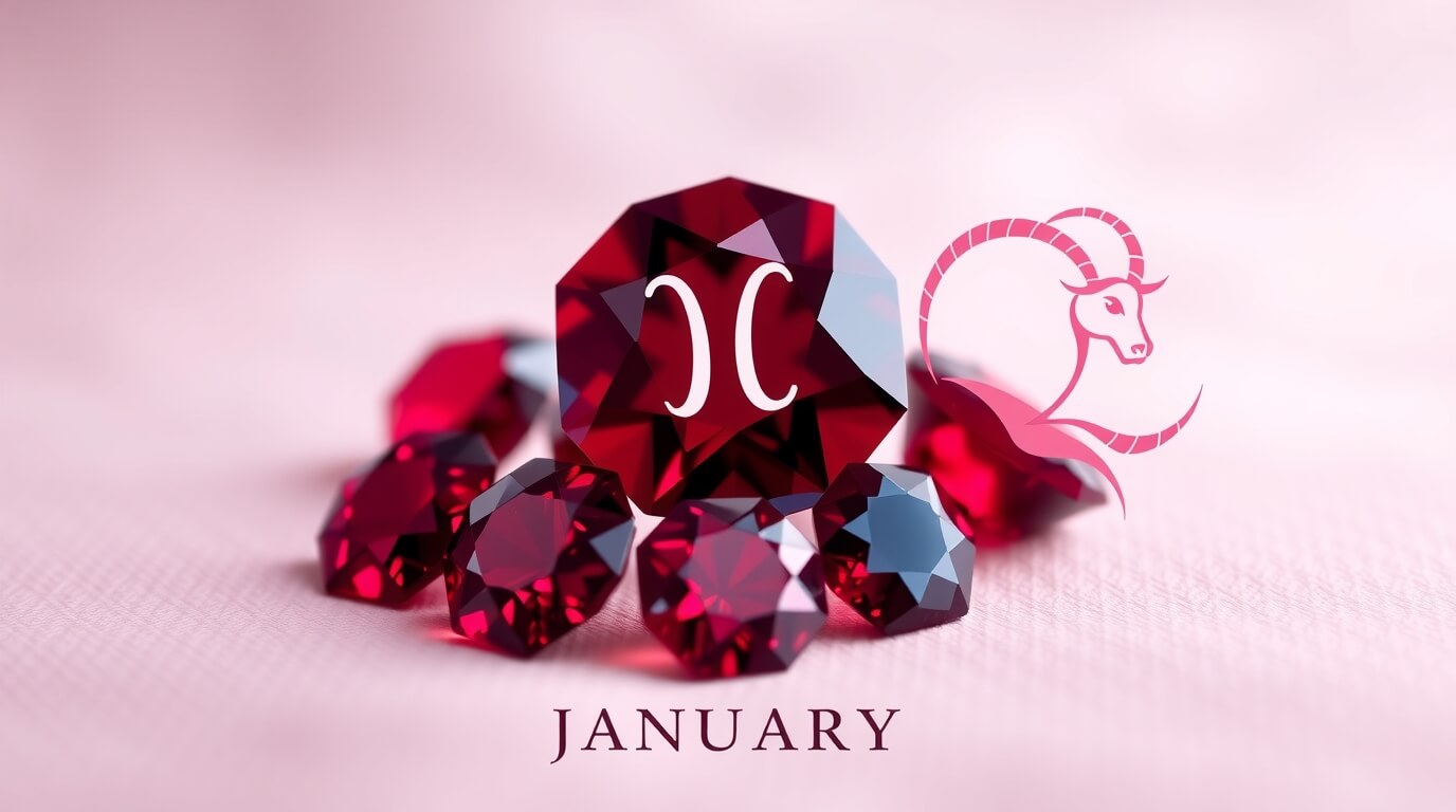Pierre de naissance de janvier : le grenat et ses bienfaits selon le signe astrologique