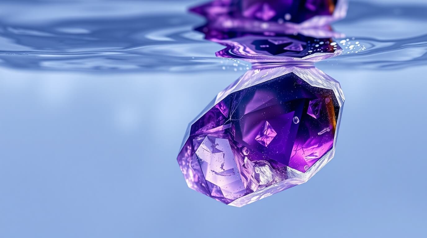 Améthyste et Eau : Peut-on Plonger l’Améthyste Sans Risque ?