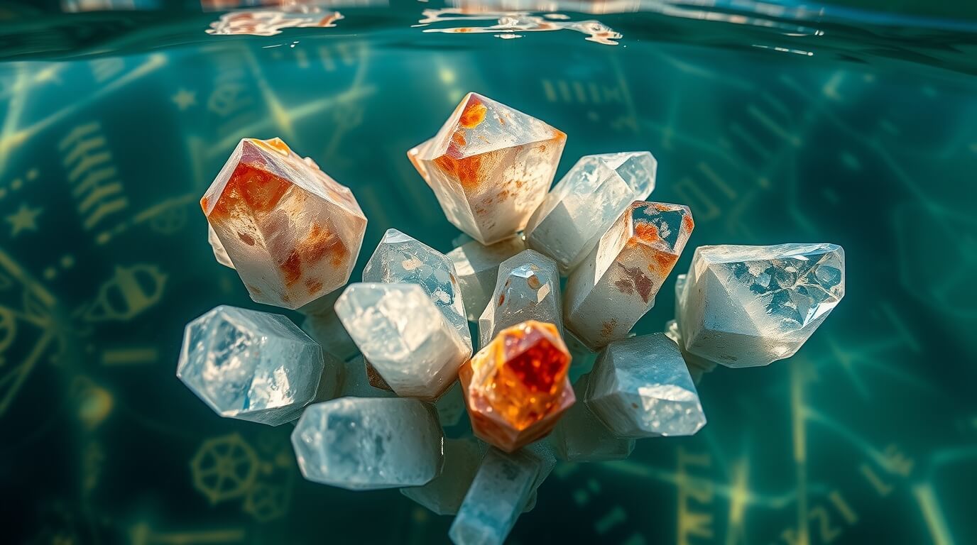 Quels cristaux peuvent être immergés dans l’eau ?