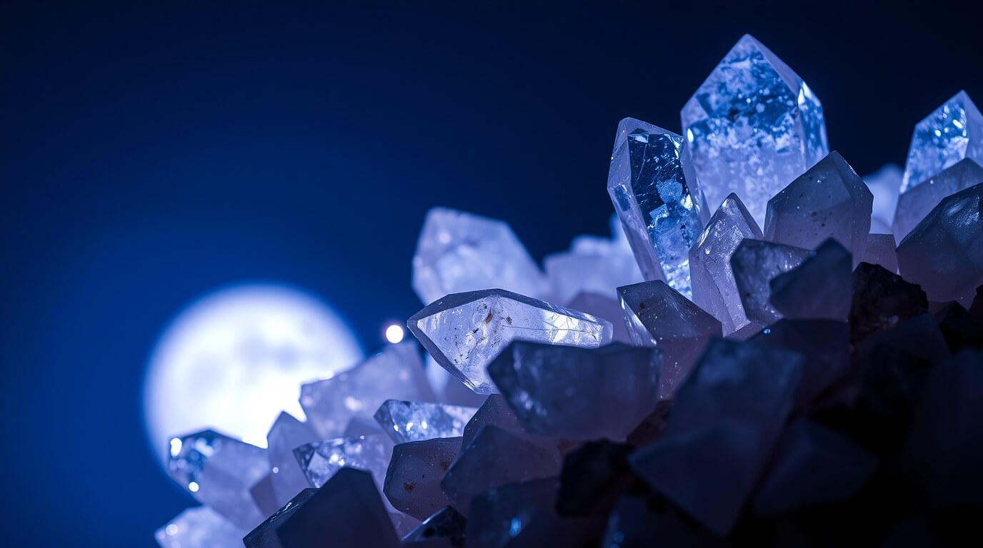 Faut-il charger ses cristaux sous la pleine lune ? Rituel, conseils et vérités