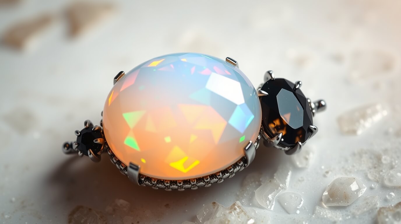 Signification des pierres de naissance d’octobre : opale et tourmaline