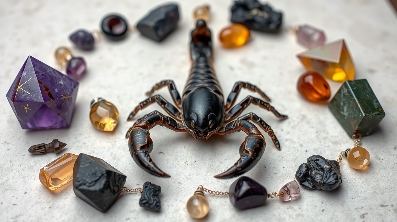 Meilleurs Cristaux pour le Scorpion : Guide de Protection et de Croissance Spirituelle