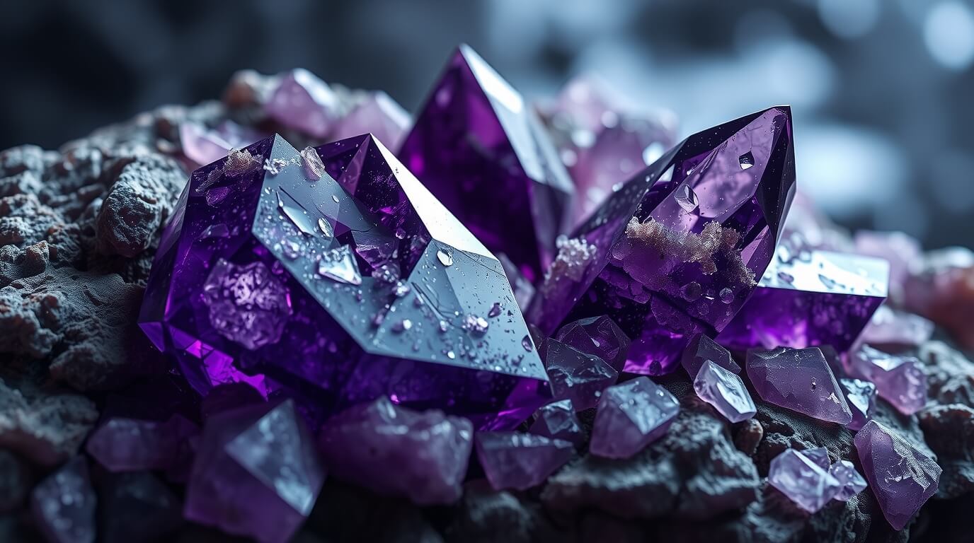 Les bienfaits de dormir avec des cristaux d’améthyste