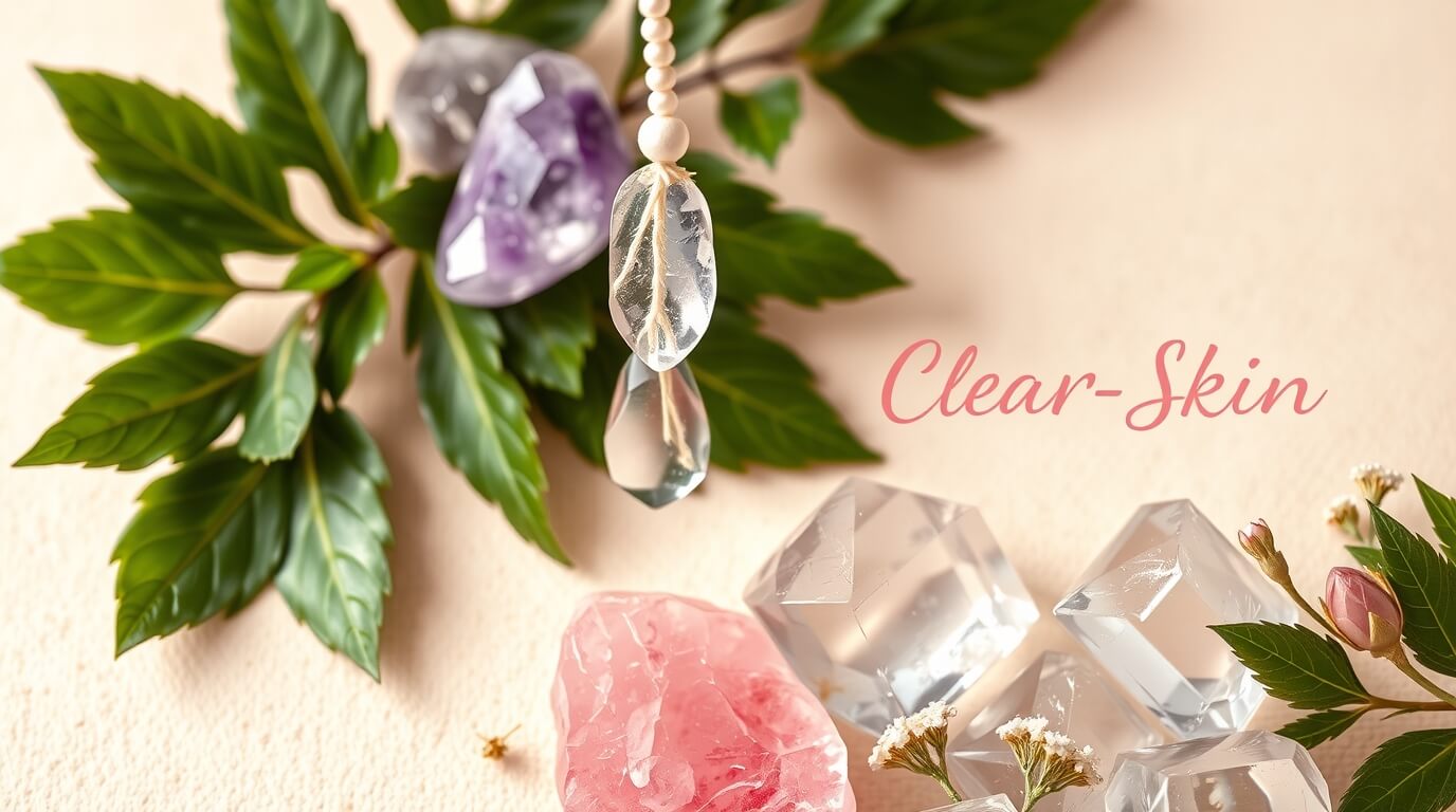 Les cristaux qui favorisent une peau claire et éclatante