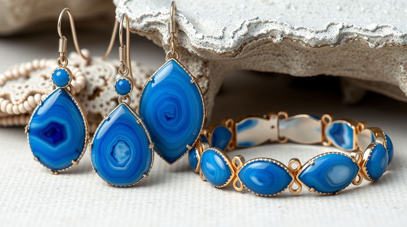 Les usages et vertus de l’agate bleue