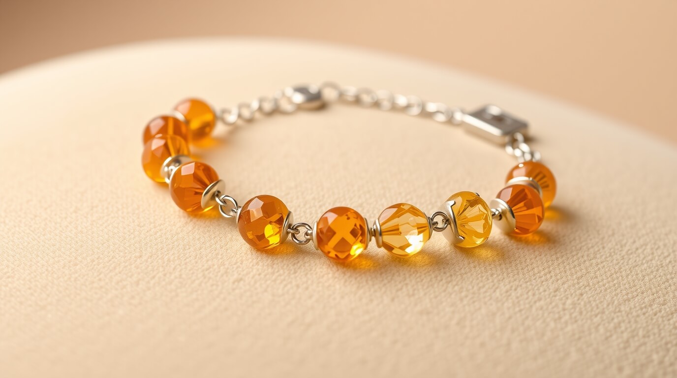 Comment porter un bracelet en citrine pour prospérité et énergie positive