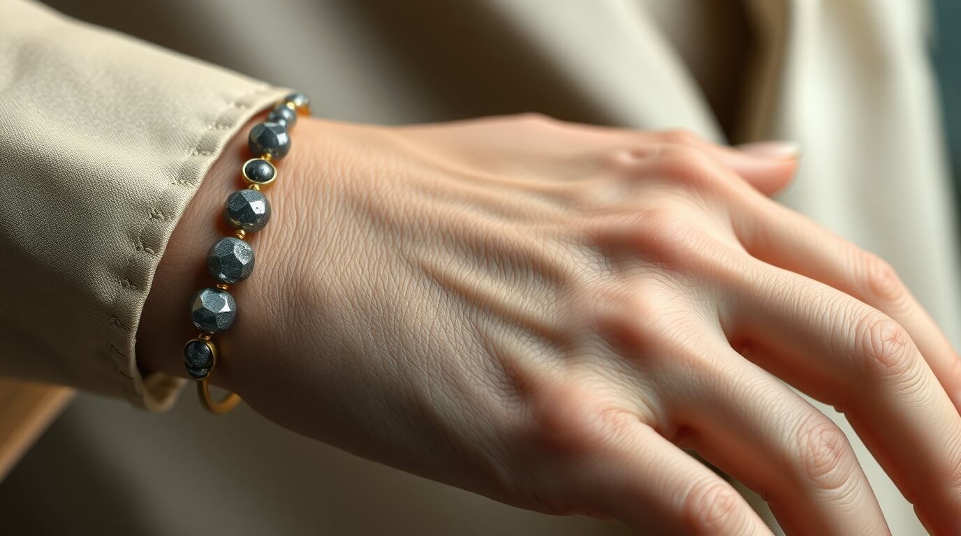 Quel poignet choisir pour porter un bracelet en pyrite ?