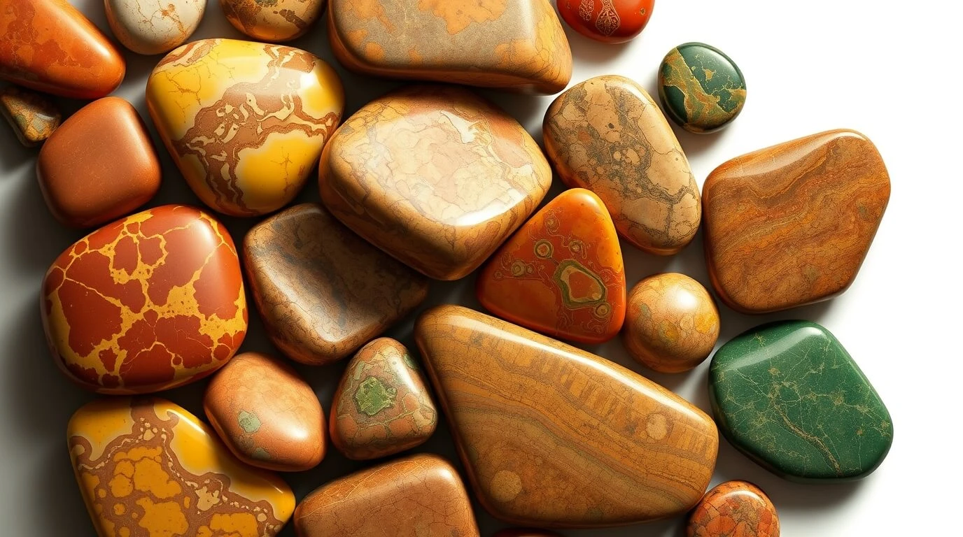 Les différents types de jaspe : guide complet des variétés et de leurs propriétés