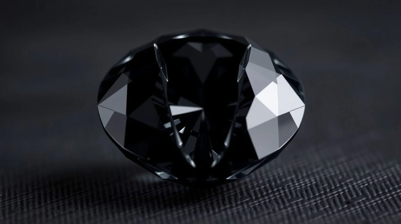 La signification du diamant noir en amour : passion, engagement et profondeur